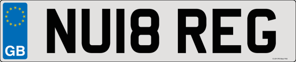 New 18 plate car March 2018